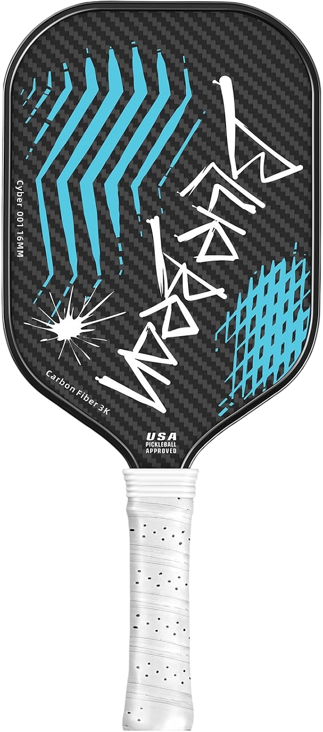 Carbon Fiber Pickleball Paddle with 16MM Polymer